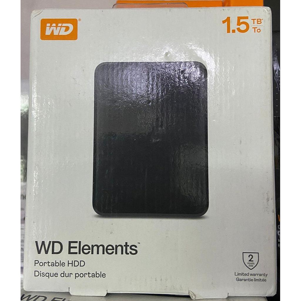 HD EXT 2.5" 1.5TB WD ELEMENTS USB 3.0