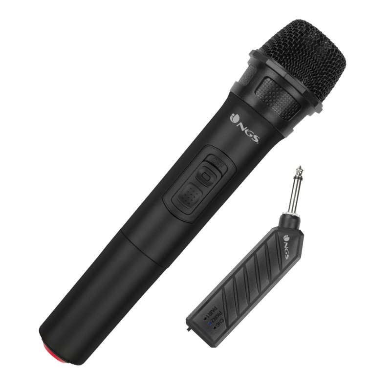 MICROFONE NGS WIRELESS VHF-261MHZ JACK 6,3MM SINGERAIR