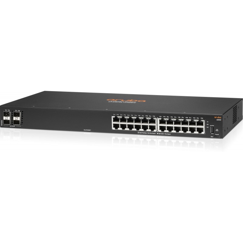 SWITCH HPE ARUBA 6000 24G POE+ CLA4 4SFP
