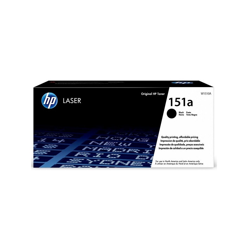 TONER HP 1510A 151A PRETO LJ4003/MFP4103 (3.050 PAG.)