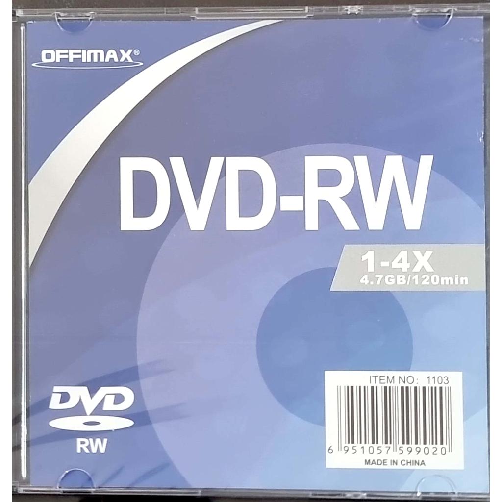 DVD-RW OFFIMAX 4.7GB/120 MIN