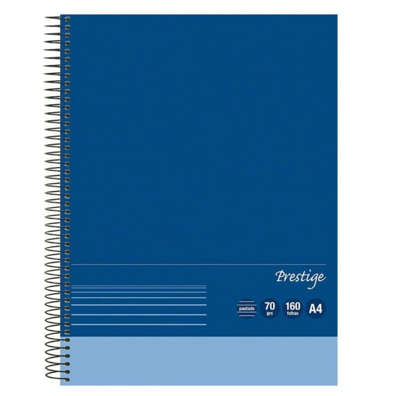  CAD. ESP. C/D A4 70G/160F STAPLES PRESTIGE PAUTADO (1/5)