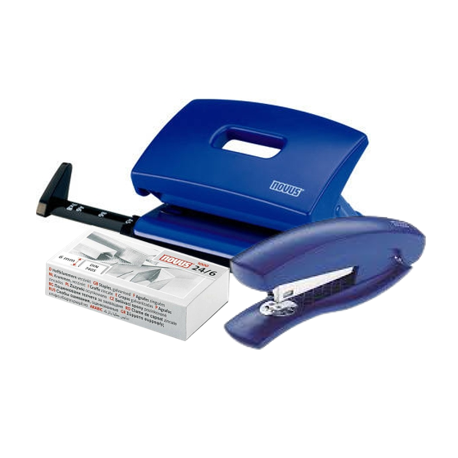  CONJ NOVUS AGRAFADOR C1+FURADOR C216+AGRAFE 24/6 (1/6)