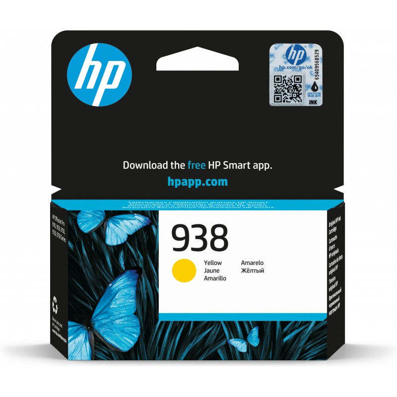 TINTEIRO HP 938 4S6X7PE AMARELO 97XX
