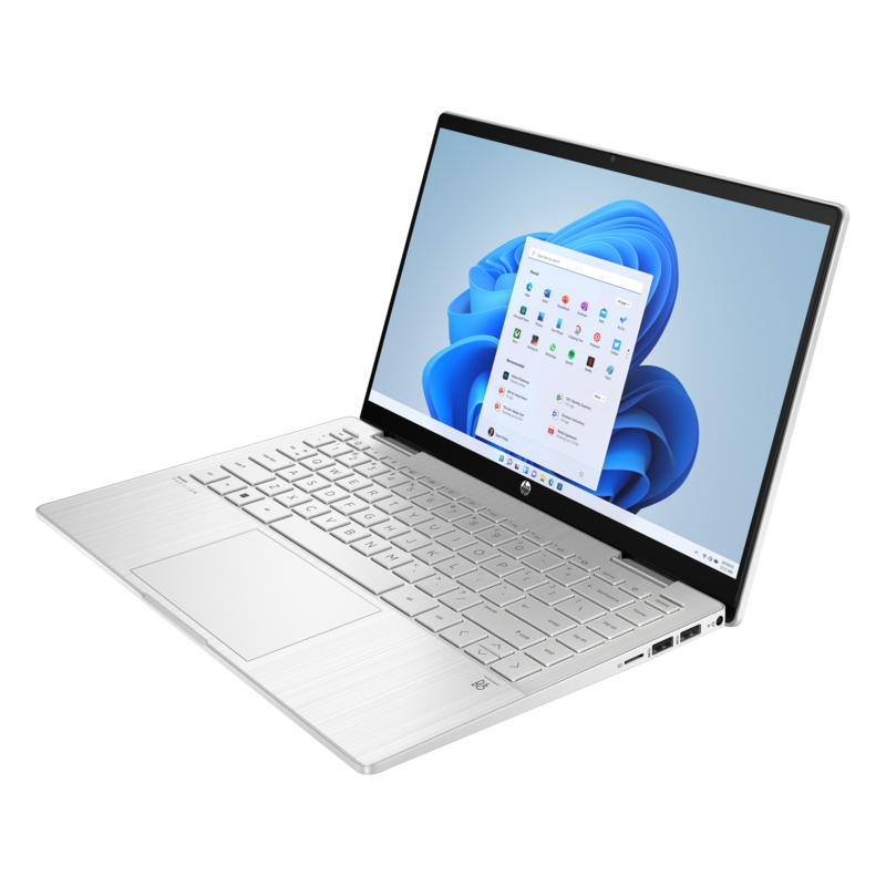 PORT HP14" I7-150U FHD PAV X360 16G 512 SSD W11H (T) SILVER