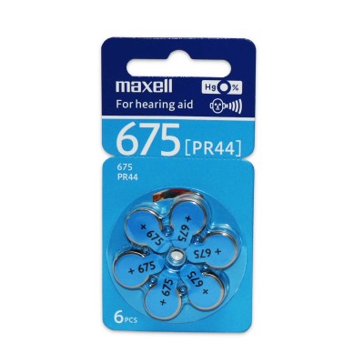 PILHA RELÓGIO PR44WA 675 6UN 1,45V