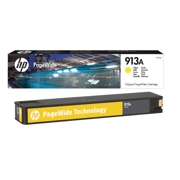 TINTEIRO 913A F6T79AE * YELLOW PW (3000 PG)