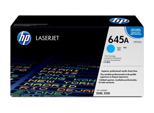 TONNER HP C9731A * 5500 CYAN / AZUL