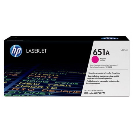 TONER HP CE343A * MFP 775 MAGENTA (16,000)