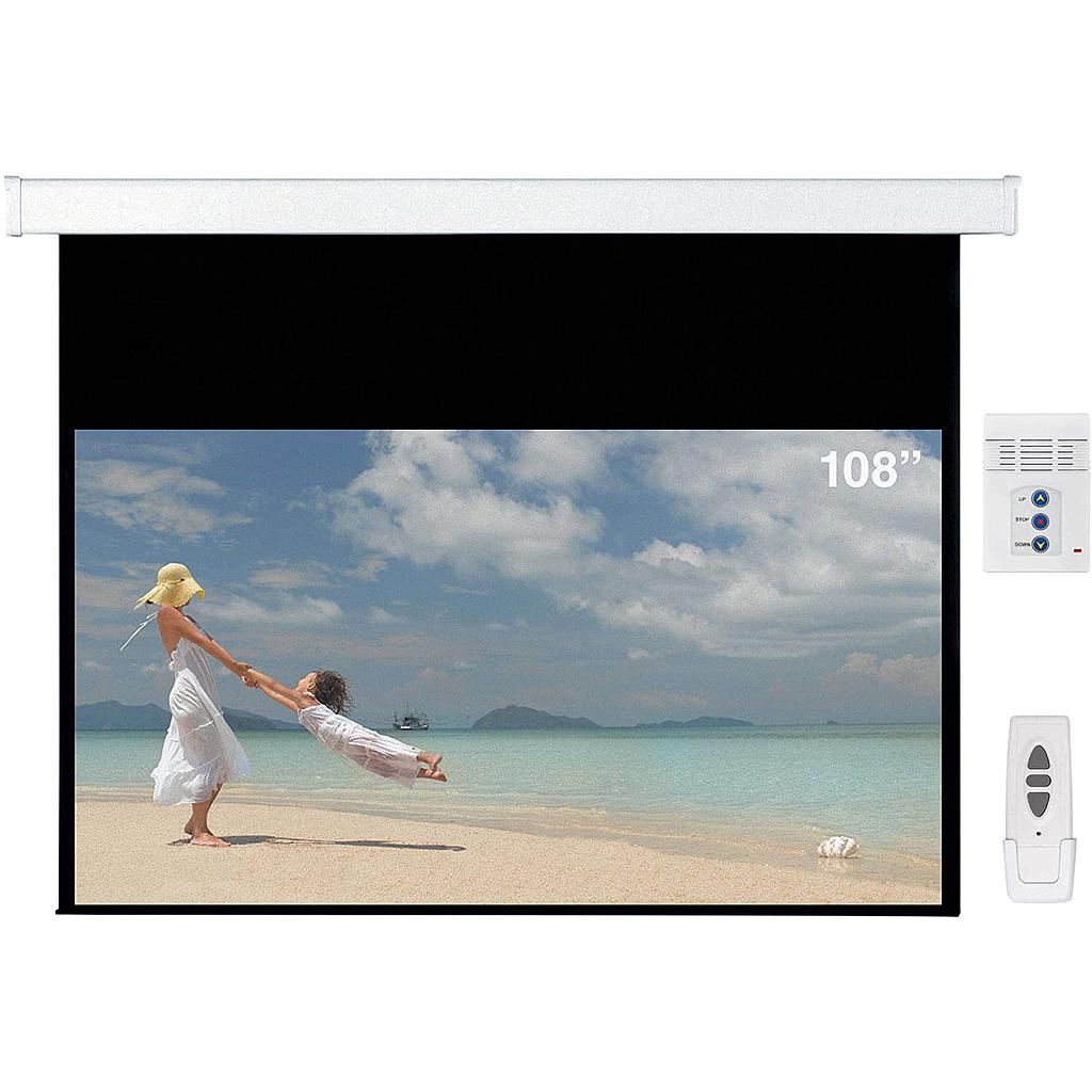 TELA PROJECTOR ELECTRICA 240X135 100" 4:3