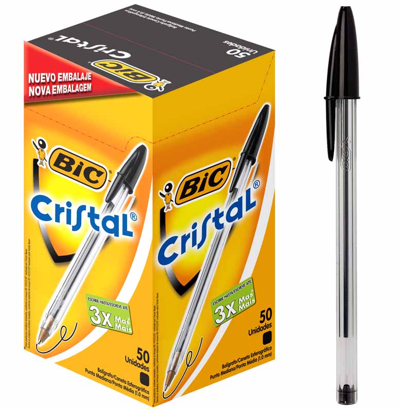 ESFEROGRAFICA BIC CRISTALDIAPRETA 1/50