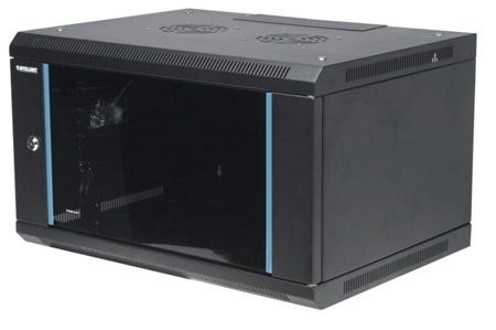 INTELLINET ARMARIO 06U 600X450 19" AÇO PRETO 203906