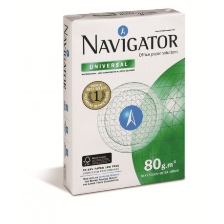 RESMA PAPEL FOTOCOPIA A3 80GRS NAVIGATOR