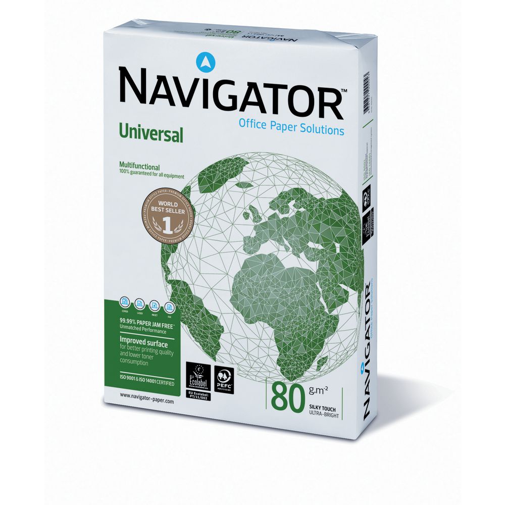 RESMA PAPEL FOTOCOPIA   A4    80GRS NAVIGATOR