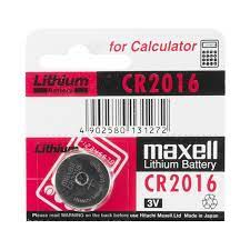 PILHA MOEDA MAXELL CR2016 1UN 3V