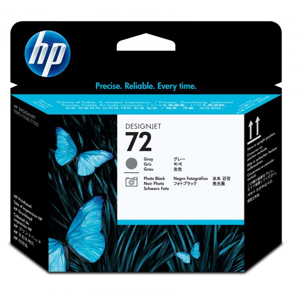 HP TINTEIRO 72 C9380A GREY & PHOTO BLACK