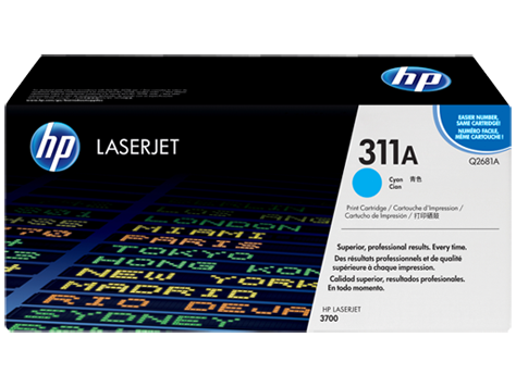 TONNER HP Q2681A 3700 CYAN #