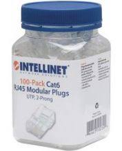 NET CONECTORES INTELLIN CAT6 RJ45 100UN