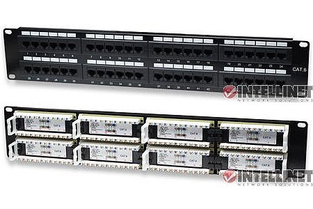 PATCH PANNEL-48 PT CAT6 INTELLINET