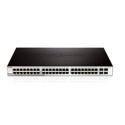 SWITCH 48 DLINK GIG+4 GIG(SFP) GEST VLA