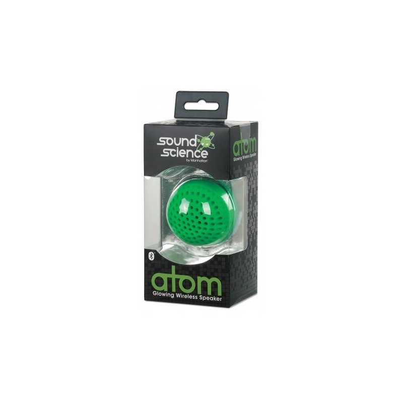 COLUNA MINI BLUETOOTH C/ LED VERDE
