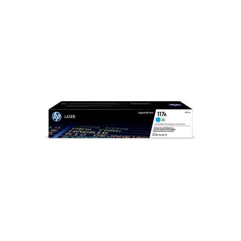 TONNER HP W2071A 117A CYAN LJ150/MFP178/MFP179 (700 PAGES)