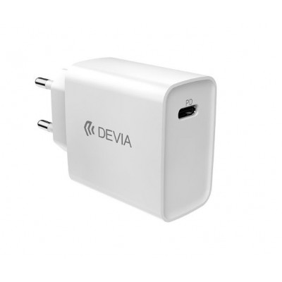 ADAPTADOR DE CORRENTE USB-C 20W + EARPHONES LIGHTNING DEVIA