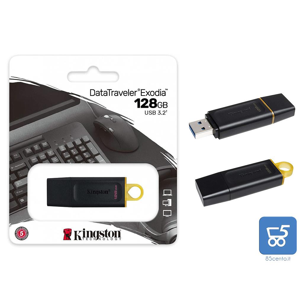 PEN DRIVE 128GB KINGSTON DTX EXODIA