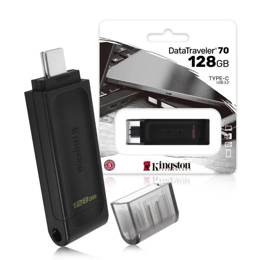 PEN DRIVE 128GB KINGSTON DT70 USB-C